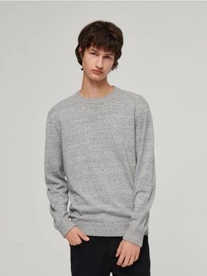 Zdjęcie produktu Bawełniany sweter regular fit szary House