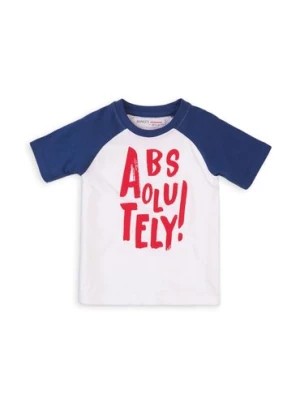 Zdjęcie produktu Bawełniany T-shirt niemowlęcy z napisem Minoti