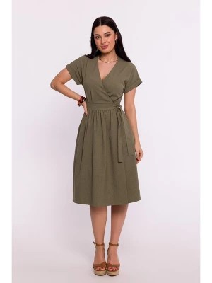 Zdjęcie produktu Be Wear Sukienka w kolorze khaki rozmiar: M