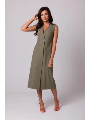 Zdjęcie produktu Be Wear Sukienka w kolorze oliwkowym rozmiar: M
