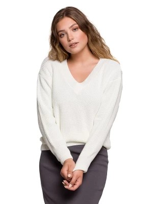 Zdjęcie produktu Be Wear Sweter w kolorze kremowym rozmiar: S/M