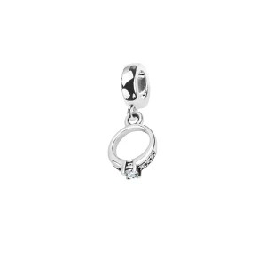 Zdjęcie produktu Beads srebrny z cyrkoniami - Dots Dots - Biżuteria YES