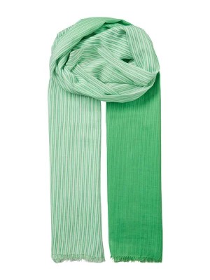 Zdjęcie produktu Becksöndergaard Szal "Corga" w kolorze zielonym - 200 x 100 cm rozmiar: onesize