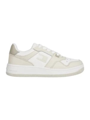 Zdjęcie produktu Beige Retro Tonal Logo Sneakers Tommy Jeans