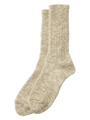 Zdjęcie produktu Beige Slub Crew Socks RoToTo