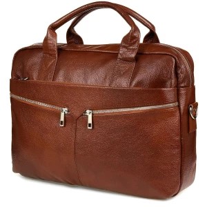 Zdjęcie produktu Beltimore torba męska skórzana Duża brązowa laptop brązowy, beżowy Merg
