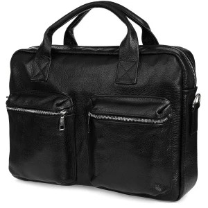 Zdjęcie produktu Beltimore torba męska skórzana Duża czarna laptop czarny Merg