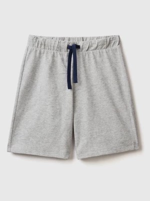 Zdjęcie produktu Benetton, 100% Cotton Bermudas, size S, Light Gray, Kids United Colors of Benetton