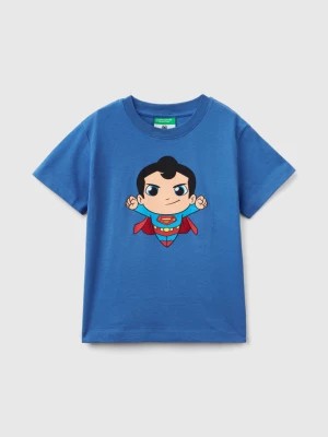 Zdjęcie produktu Benetton, Air Force Blue©&™ Dc Comics Superman T-shirt, Aviation Blue, size 98, Air Force Blue, Kids United Colors of Benetton