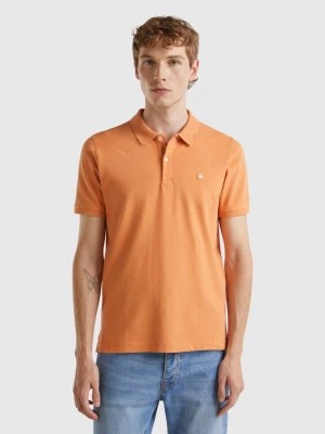 Zdjęcie produktu Benetton, Amber Slim Fit Polo, size S, Orange, Men United Colors of Benetton