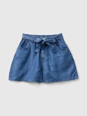 Zdjęcie produktu Benetton, Bermudas In Chambray, size 3XL, Light Blue, Kids United Colors of Benetton