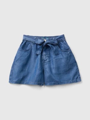 Zdjęcie produktu Benetton, Bermudas In Chambray, size XL, Light Blue, Kids United Colors of Benetton