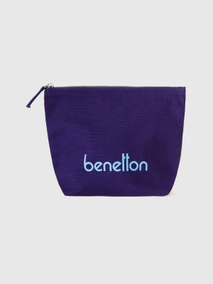 Zdjęcie produktu Benetton, Blue Clutch In Pure Cotton, size OS, Blue, Women United Colors of Benetton