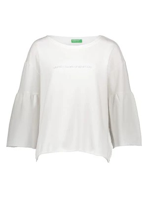 Zdjęcie produktu Benetton Bluza w kolorze białym rozmiar: M