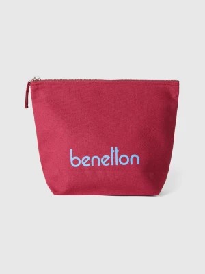 Zdjęcie produktu Benetton, Burgundy Clutch In Pure Cotton, size OS, Burgundy, Women United Colors of Benetton