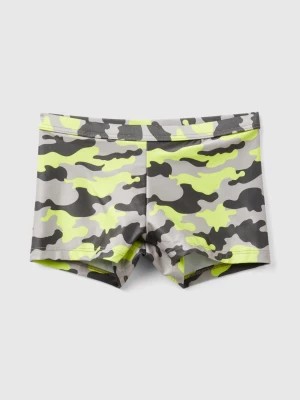 Zdjęcie produktu Benetton, Camouflage Swim Trunks, size 90, Multi-color, Kids United Colors of Benetton