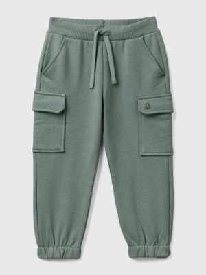 Zdjęcie produktu Benetton, Cargo Sweatpants, size 82, Light Green, Kids United Colors of Benetton