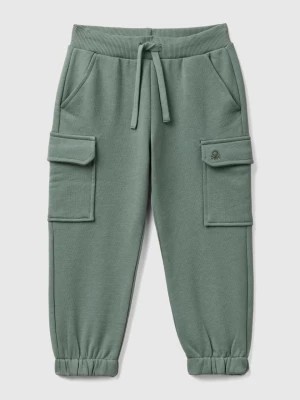 Zdjęcie produktu Benetton, Cargo Sweatpants, size 98, Light Green, Kids United Colors of Benetton