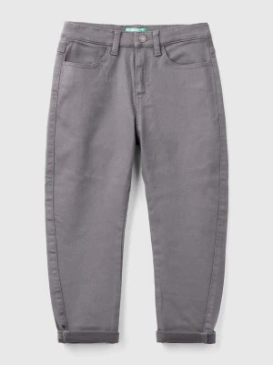 Zdjęcie produktu Benetton, Carrot Fit Trousers, size 3XL, Dark Gray, Kids United Colors of Benetton