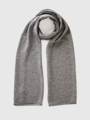 Zdjęcie produktu Benetton, Cashmere Blend Scarf, size OS, Dark Gray, Women United Colors of Benetton