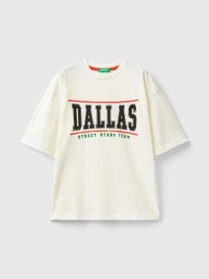 Zdjęcie produktu Benetton, College Style Sweatshirt, size L, Creamy White, Kids United Colors of Benetton