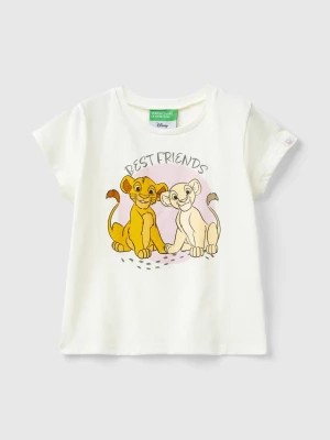 Zdjęcie produktu Benetton, Cream White ©disney The Lion King T-shirt, size 90, Creamy White, Kids United Colors of Benetton