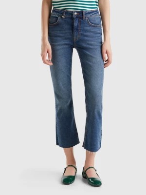 Zdjęcie produktu Benetton, Cropped Jeans In Recycled Cotton, size 28, Blue, Women United Colors of Benetton