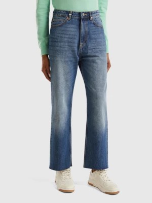 Zdjęcie produktu Benetton, Daddy Fit Jeans, size 36, Blue, Women United Colors of Benetton