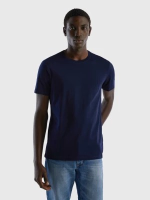 Zdjęcie produktu Benetton, Dark Blue T-shirt, size XXL, Dark Blue, Men United Colors of Benetton