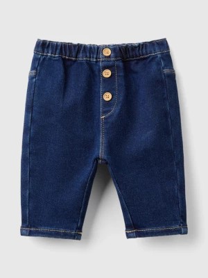 Zdjęcie produktu Benetton, Denim Look Trousers, size 56, Blue, Kids United Colors of Benetton