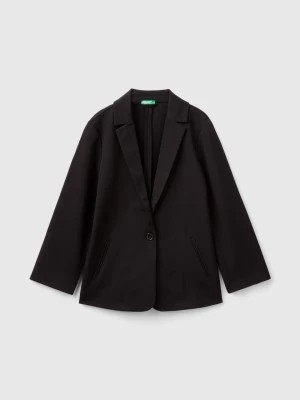 Zdjęcie produktu Benetton, Elegant Long Blazer, size L, Black, Kids United Colors of Benetton