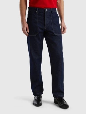 Zdjęcie produktu Benetton, Fatigue Fit Jeans, size 42, Dark Blue, Men United Colors of Benetton