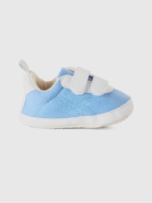 Zdjęcie produktu Benetton, First Steps Shoes In Canvas, size 16, Sky Blue, Kids United Colors of Benetton