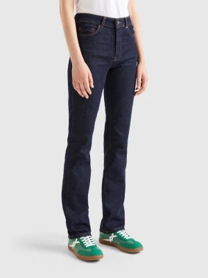 Zdjęcie produktu Benetton, Five-pocket Bootcut Jeans, size 32, Dark Blue, Women United Colors of Benetton