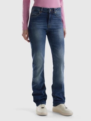 Zdjęcie produktu Benetton, Five-pocket Bootcut Jeans, size 33, Dark Blue, Women United Colors of Benetton