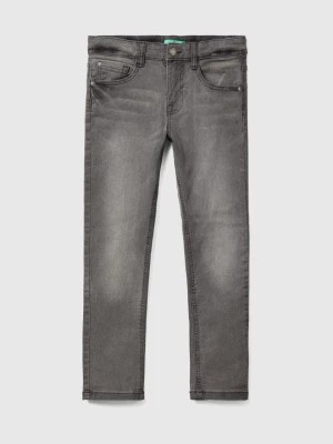 Zdjęcie produktu Benetton, Five-pocket Skinny Fit Jeans, size M, Gray, Kids United Colors of Benetton