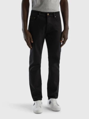 Zdjęcie produktu Benetton, Five Pocket Slim Fit Jeans, size 31, Black, Men United Colors of Benetton