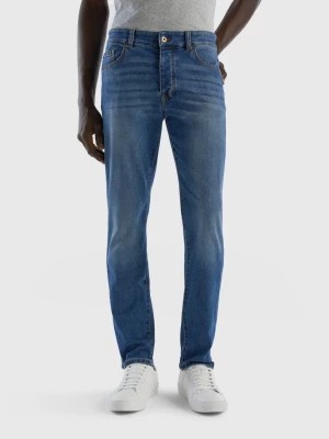 Zdjęcie produktu Benetton, Five Pocket Slim Fit Jeans, size 32, Blue, Men United Colors of Benetton