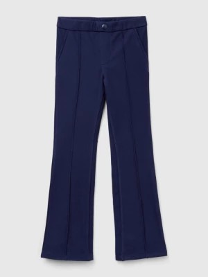 Zdjęcie produktu Benetton, Flared Super Stretch Trousers, size 3XL, Dark Blue, Kids United Colors of Benetton