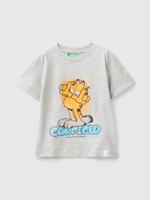 Zdjęcie produktu Benetton, Garfield T-shirt ©2024 By Paws, Inc., size 104, Light Gray, Kids United Colors of Benetton