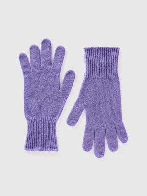 Zdjęcie produktu Benetton, Gloves In Pure Merino Wool, size OS, , Women United Colors of Benetton