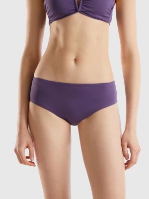 Zdjęcie produktu Benetton, High Rise Swim Bottoms In Econyl®, size XL, Violet, Women United Colors of Benetton