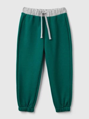 Zdjęcie produktu Benetton, Joggers With Drawstring, size 98, Dark Green, Kids United Colors of Benetton