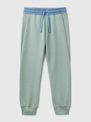 Zdjęcie produktu Benetton, Joggers With Drawstring, size S, Light Green, Kids United Colors of Benetton