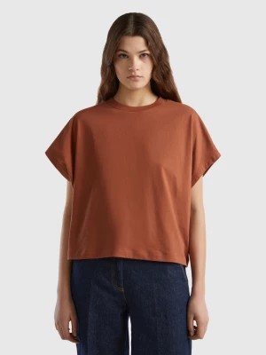 Zdjęcie produktu Benetton, Kimono Sleeve T-shirt, size XXS, Brown, Women United Colors of Benetton