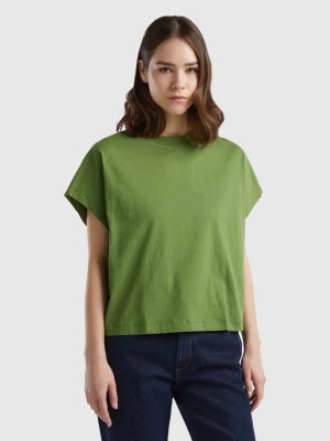 Zdjęcie produktu Benetton, Kimono Sleeve T-shirt, size XXS, Military Green, Women United Colors of Benetton