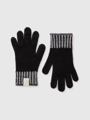 Zdjęcie produktu Benetton, Knitted Gloves, size S-L, Black, Kids United Colors of Benetton