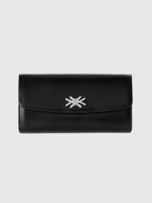 Zdjęcie produktu Benetton, Large Wallet In Imitation Leather, size OS, Black, Women United Colors of Benetton