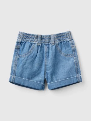 Zdjęcie produktu Benetton, Light Denim Shorts, size 68, Light Blue, Kids United Colors of Benetton