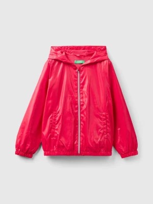 Zdjęcie produktu Benetton, Light "rain Defender" Jacket, size M, Fuchsia, Kids United Colors of Benetton